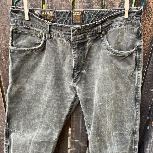 Kühl Rydr Vintage Patina Dye Pants Sz 34 x 32 - Picture 5 of 15